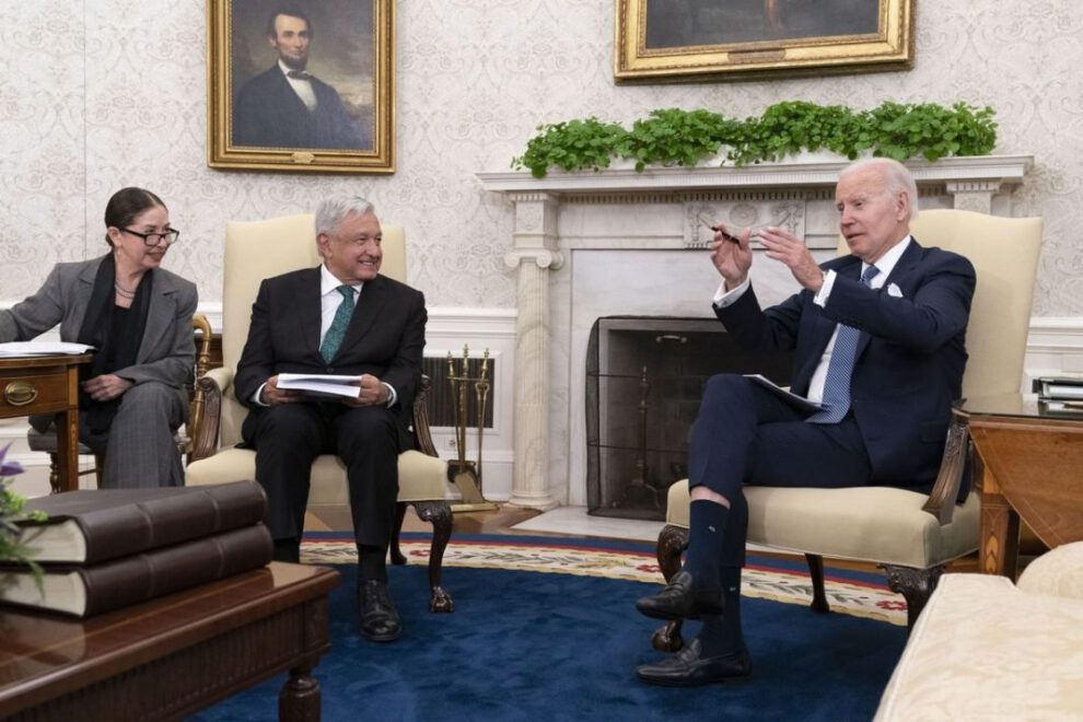Demandas migratorias de López Obrador en reunión con Biden