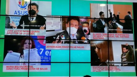 Complot contra Larrea en audio presentado a la Fiscalía