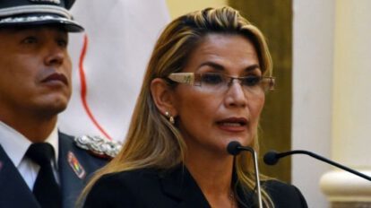 La expresidente Jeanine Áñez en el caso EBA