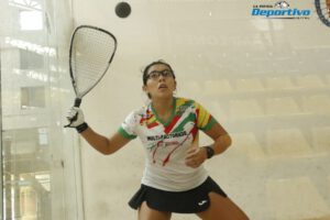Angélica Barrios bronce ráquetbol