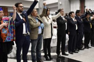 Gabinete de ministros paritario de Luis Arce
