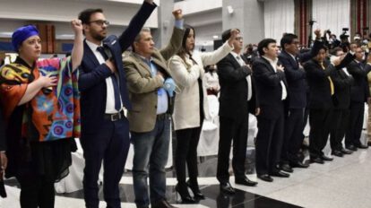 Gabinete de ministros paritario de Luis Arce