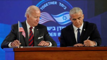 Acuerdo de seguridad entre EE.UU. e Israel para impedir a Irán adquiera armas nucleares