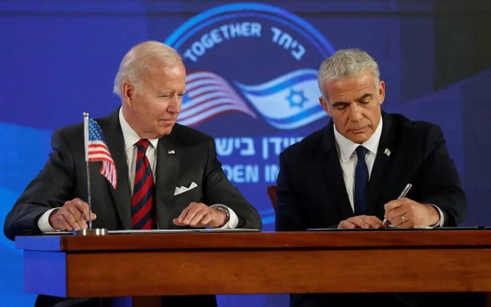 Acuerdo de seguridad entre EE.UU. e Israel para impedir a Irán adquiera armas nucleares