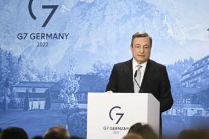 Crisis del Gobierno de Italia liderado por Mario Draghi
