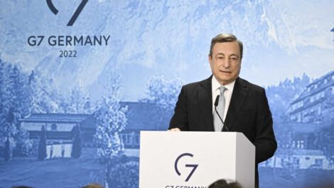Crisis del Gobierno de Italia liderado por Mario Draghi