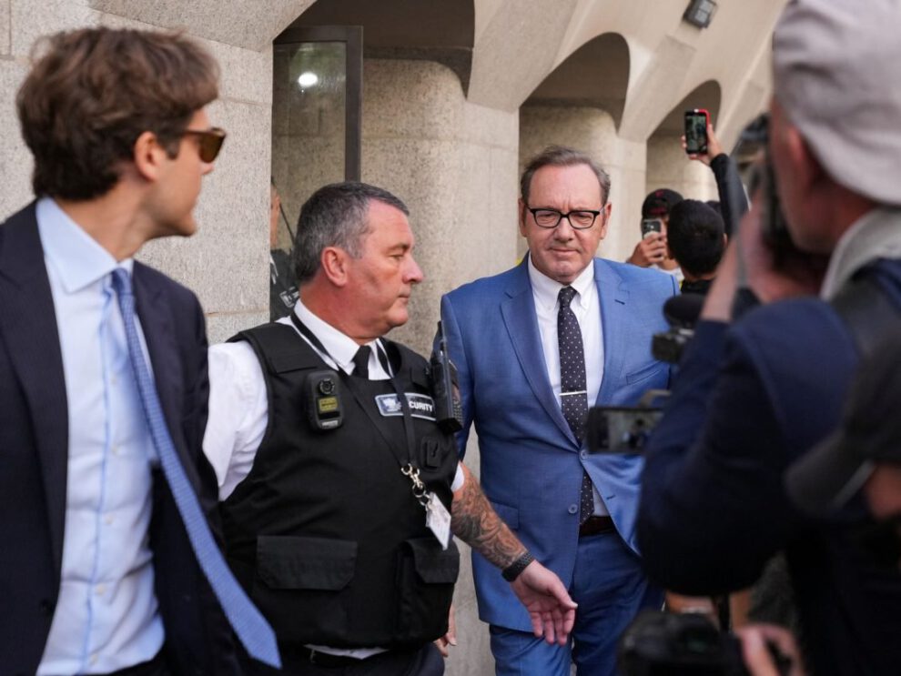 Kevin Spacey se declaró no culpable de cargos de agresión sexual en Londres