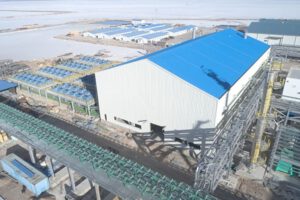 YLB cloruro de potasio en la Planta de Cloruro de Potasio en Llipi