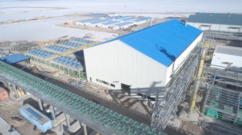 YLB cloruro de potasio en la Planta de Cloruro de Potasio en Llipi