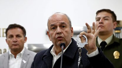 Arturo Murillo y su intermediario para la compra de gases lacrimógenos