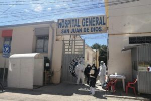 Hospital General San Juan de Dios con disponibilidad de camas para Covid-19