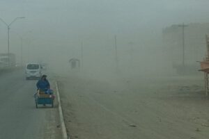 Alerta naranja vientos fuertes en Oruro