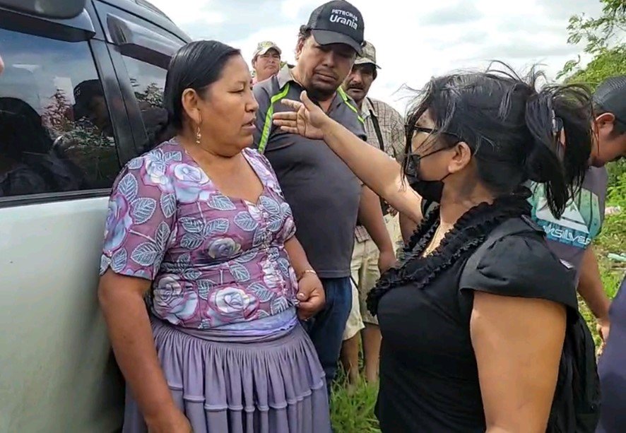 Inspección a Emapa por agricultores en Quelca