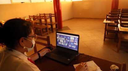 Clases a distancia en Bolivia debido a Covid-19