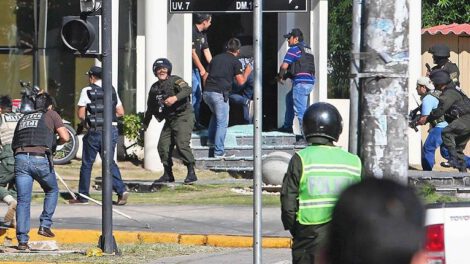 Intervención policial durante el Caso Eurochronos