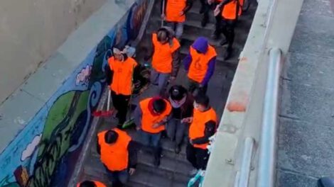 Trabajo comunitario en La Paz tras infracción de la Ley 259