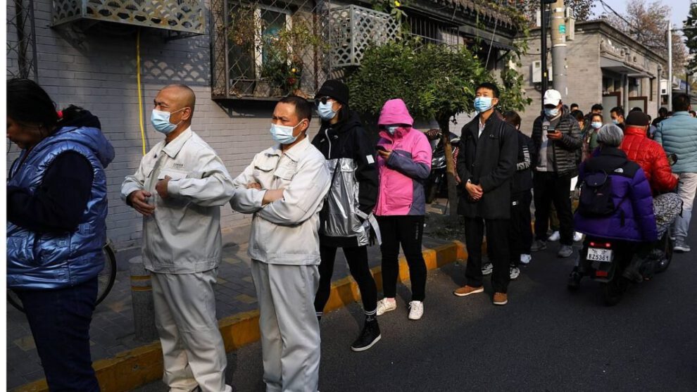 Pruebas masivas por Covid-19 en China
