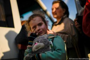 niños muertos en Ucrania