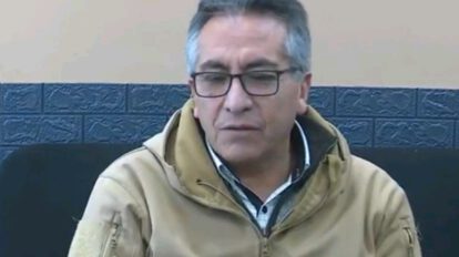 Viceministro critica a Camacho en conferencia de prensa