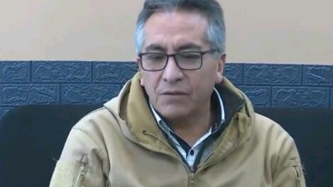 Viceministro critica a Camacho en conferencia de prensa