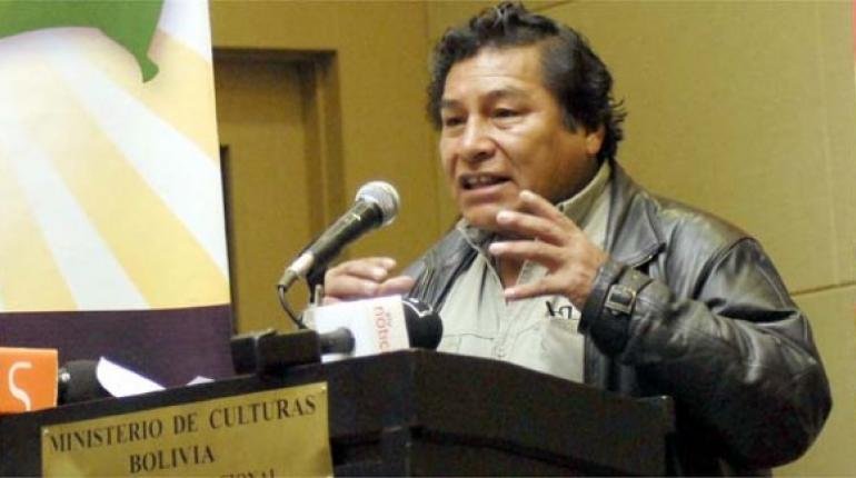 El exviceministro de Descolonización y Despatriarcalización, Félix Cárdenas