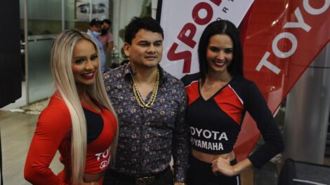 Marcos Maidana en Santa Cruz para el evento de boxeo