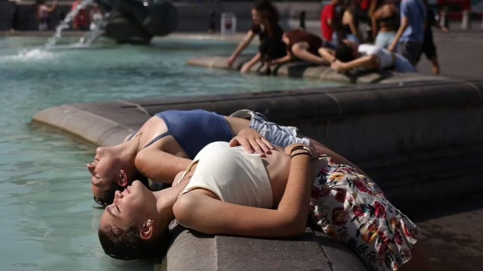 Ola de calor en Europa: el Reino Unido vive el día más agobiante de su historia