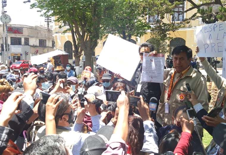 Amenazas contra periodistas en Oruro