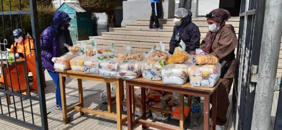 Desayuno escolar en Oruro
