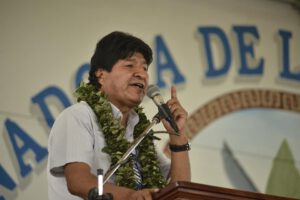 Evo Morales roscas MAS en un discurso pasado