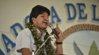 Evo Morales roscas MAS en un discurso pasado