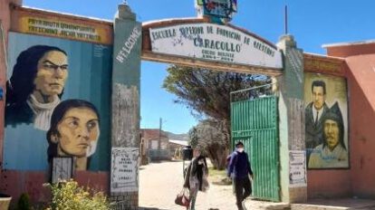 Nueva infraestructura y muro perimetral en la ESFM de Caracollo
