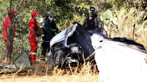 Avioneta accidentada en intento de fuga transportaba cocaína