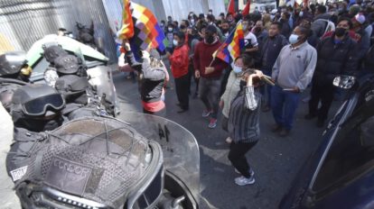 Hechos de violencia en La Paz