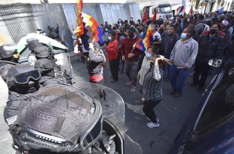 Hechos de violencia en La Paz
