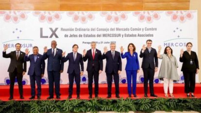 Cumbre de jefes de Estado del Mercosur en Paraguay