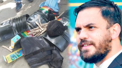 Detenciones en La Paz justificadas por el ministro Eduardo del Castillo