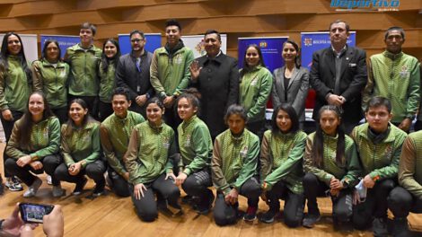 Programa Tunkas para deportistas en Bolivia