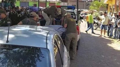 Policía acribillado en Cobija