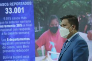 Covid-19 en Bolivia reporta la semana con más contagios