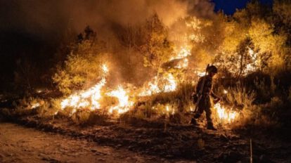 Peligro extremo de incendios en algunas zonas del Sur de Europa