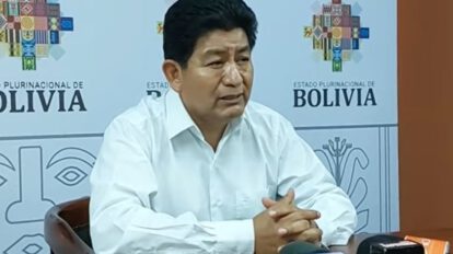 Ministro de Obras Públicas, Edgar Montaño, pronostica paro débil en Santa Cruz