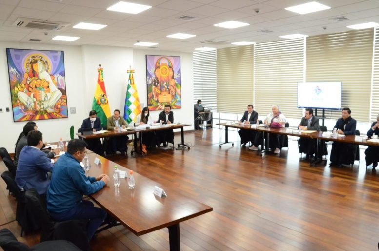 Censo 2023 con el Presidente Luis Arce y Alcaldes de ciudades capitales de Bolivia
