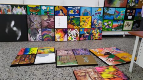 Mural más grande del mundo realizado por artistas orureños