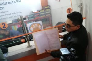 Denuncia por violencia política presentada por Eva Copa