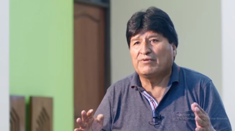Evo Morales Casa Grande del Pueblo en el documental Noviembre rojo