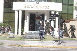 Asalto a la joyería Eurochronos en Santa Cruz
