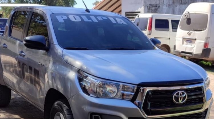 Autos robados en Bolivia utilizados por la Policía en Puerto Quijarro