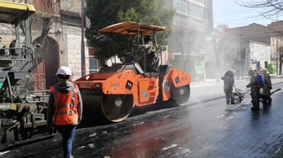 Recapado asfáltico Oruro
