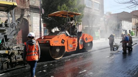Recapado asfáltico Oruro